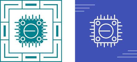 icône de vecteur de processeur