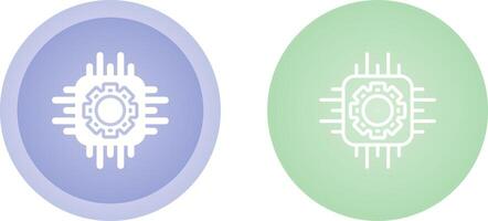 icône de vecteur de processeur