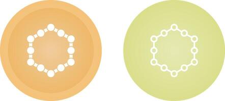 icône de vecteur hexagonal