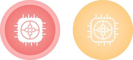 icône de vecteur de processeur