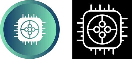 icône de vecteur de processeur