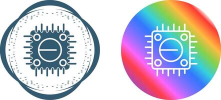 icône de vecteur de processeur