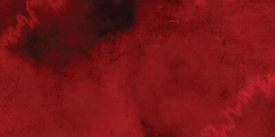 rouge grunge texture. abstrait aquarelle Contexte. noir et rouge Contexte. vecteur