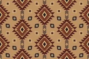 navajo tribal vecteur sans couture modèle. originaire de américain ornement. ethnique Sud occidental décor style. boho géométrique ornement. vecteur sans couture modèle. mexicain couverture, tapis. tissé tapis illustration.