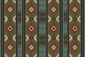 navajo tribal vecteur sans couture modèle. originaire de américain ornement. ethnique Sud occidental décor style. boho géométrique ornement. vecteur sans couture modèle. mexicain couverture, tapis. tissé tapis illustration.