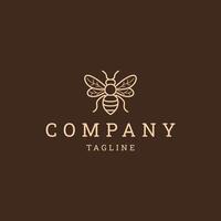 ai généré mon chéri abeille logo entreprise vecteur