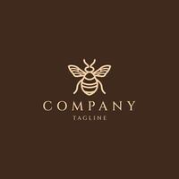 ai généré mon chéri abeille logo entreprise vecteur