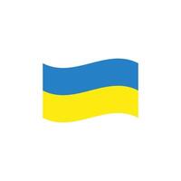 Ukraine drapeau icône. vecteur graphique