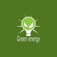 nettoyer énergie éco vert feuille vecteur illustration