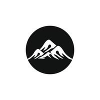 logo d & # 39; icône de montagne vecteur