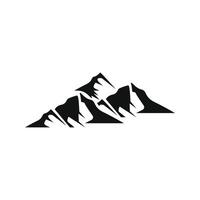 logo d & # 39; icône de montagne vecteur