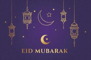 Ramadan, eid al fitr, islamique Nouveau année Contexte salutation carte vecteur