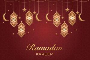 Ramadan, eid al fitr, islamique Nouveau année Contexte salutation carte vecteur