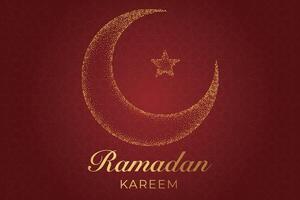 Ramadan, eid al fitr, islamique Nouveau année Contexte salutation carte vecteur