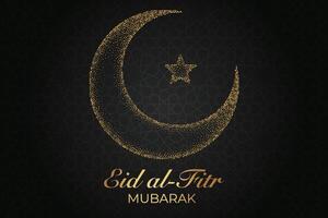 Ramadan, eid al fitr, islamique Nouveau année Contexte salutation carte vecteur