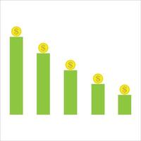 illustration de argent icône vecteur conception