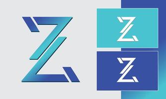 z initiale lettre logo icône symbole vecteur graphique conception moderne minimaliste temple
