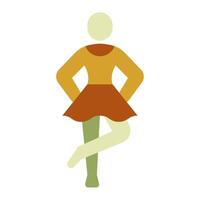 irlandais Danse icône pour la toile, application, infographie, etc vecteur