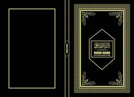 islamique livre couverture vecteur conception