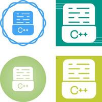 icône de vecteur de langage de programmation