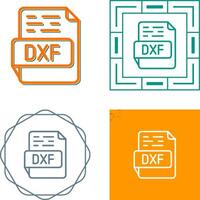 dxf vecteur icône