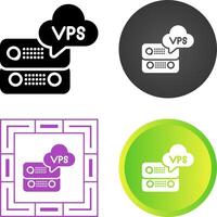 vps hébergement vecteur icône