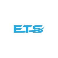 ets Créatif logo et icône conception vecteur