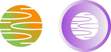 icône de vecteur de planète