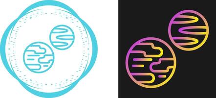 icône de vecteur de planètes