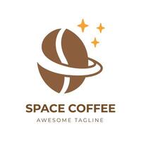 espace café Facile logo conception vecteur