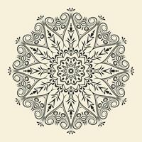 gratuit vecteur luxe graphique art arabe floral mandala conception