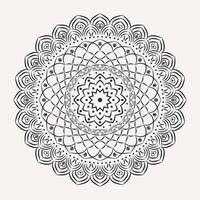 gratuit vecteur luxe floral arabe mandala conception