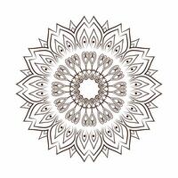 gratuit vecteur graphique art floral Indien mandala conception