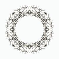 gratuit vecteur graphique art floral Indien mandala conception