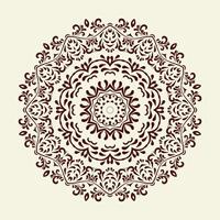 luxe floral Indien arabe mandala conception prime vecteur