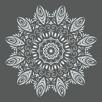 gratuit vecteur luxe arabe floral mandala conception