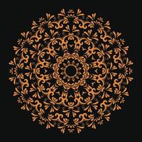 luxe floral Indien arabe mandala conception prime vecteur