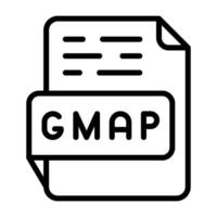 gmap vecteur icône