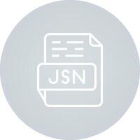 json vecteur icône