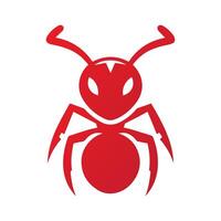 fourmi logo illustration vecteur