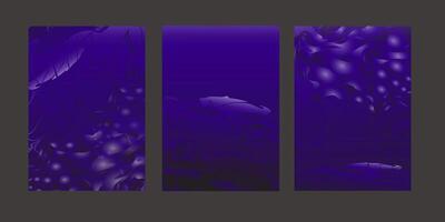 modèle abstrait 3d bleu violet Contexte. pente conception pour affiche. moderne vecteur illustration.