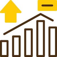 décalage étincelle Jaune mensonge cercle icône vecteur