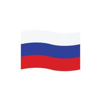 Russie drapeau icône vecteur