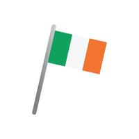 Irlande drapeau icône vecteur