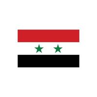 Syrie drapeau icône vecteur