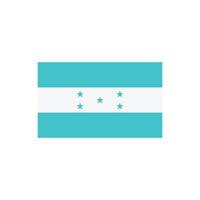 Honduras drapeau icône vecteur