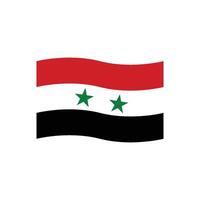 Syrie drapeau icône vecteur