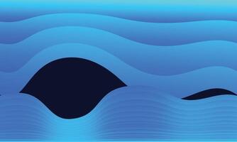Contexte pente bleu abstrait formes moderne vecteur