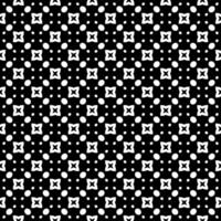 motif abstrait sans couture noir et blanc. arrière-plan et toile de fond. conception ornementale en niveaux de gris. vecteur