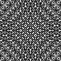 motif abstrait sans couture noir et blanc. arrière-plan et toile de fond. conception ornementale en niveaux de gris. vecteur